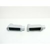 O-Z/Gedney BOX OF 2 LB 1-1/4IN CONDUIT OUTLET BODIES AND BOX, 2PK LB125